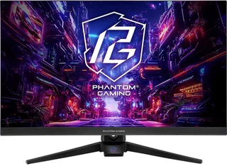 PG27FFT1A Serie - Gaming Monitor - IPS - 27 inch - Full HD - 180 Hz - DisplayHDR 400 van ASRock, Zwart – cover 1 van 2