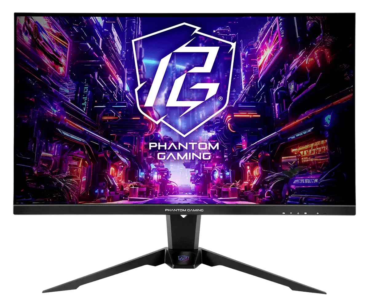 PG32QFT Gaming monitor Energielabel E (A - G) 81.3 cm (32 inch) 2560 x 1440 Pixel 16:9 1 ms van ASRock, Zwart – cover