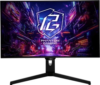 Phantom Gaming PGO27QFS - 27" QHD - WOLED - 240 Hz - 0.03 ms - HDMI/DisplayPort/USB‑C - FreeSync Premium Pro - Gaming monitor de ASRock, Noir – jaquette 1 sur 2