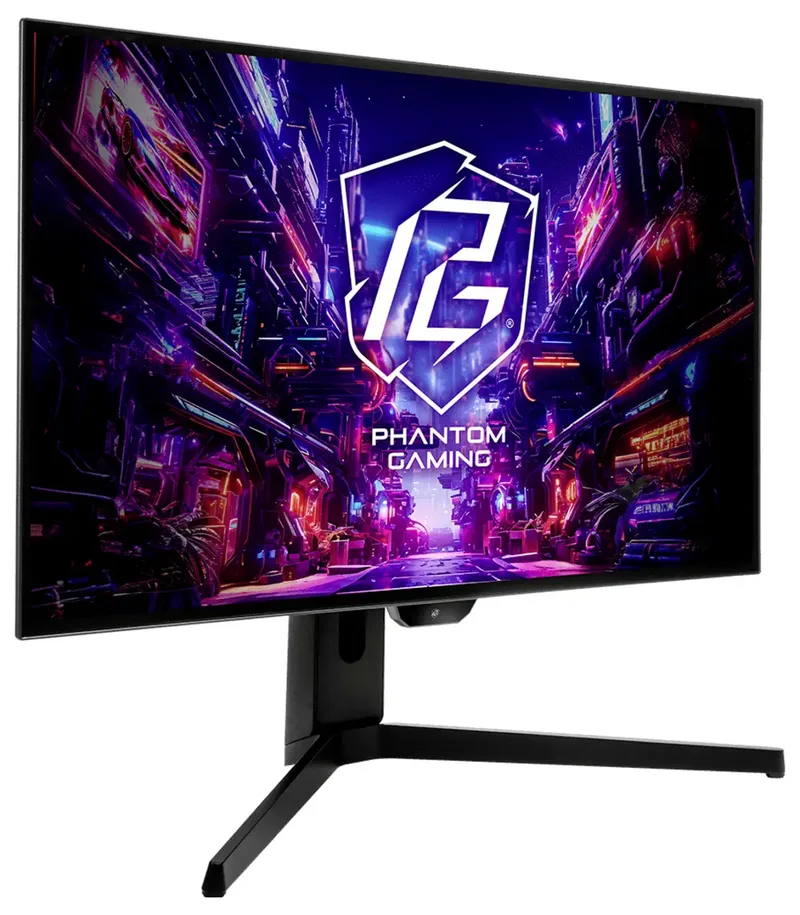Phantom Gaming PGO27QFS - 27" QHD - WOLED - 240 Hz - 0.03 ms - HDMI/DisplayPort/USB‑C - FreeSync Premium Pro - Gaming monitor de ASRock, Noir – jaquette 2 sur 2