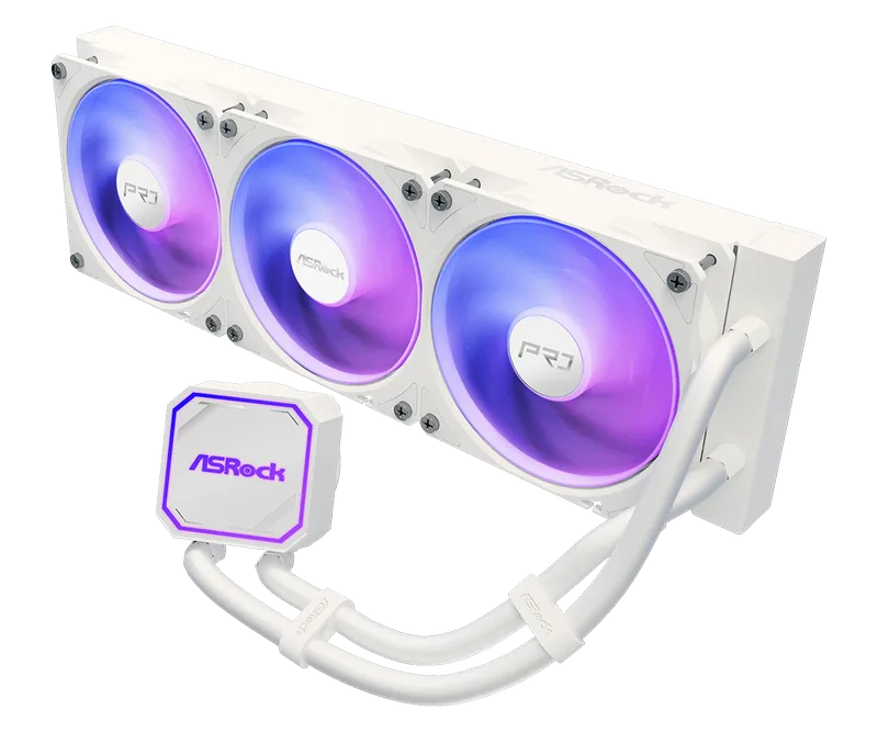 Pro 360 ARGB White - Waterkoeler de ASRock – jaquette