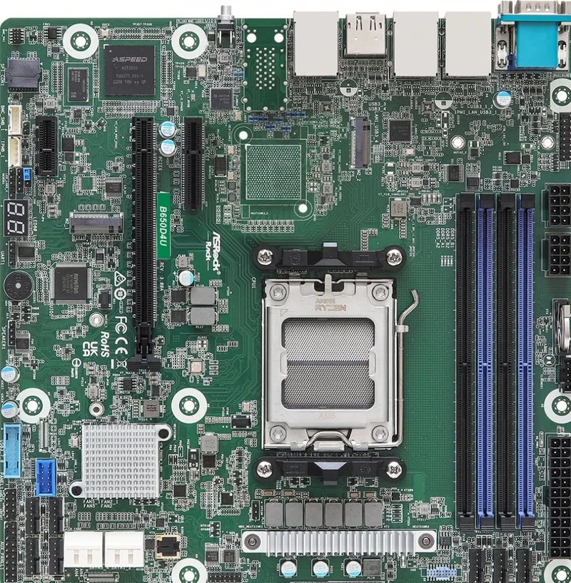 Rack B650D4U - Moederbord by ASRock – cover