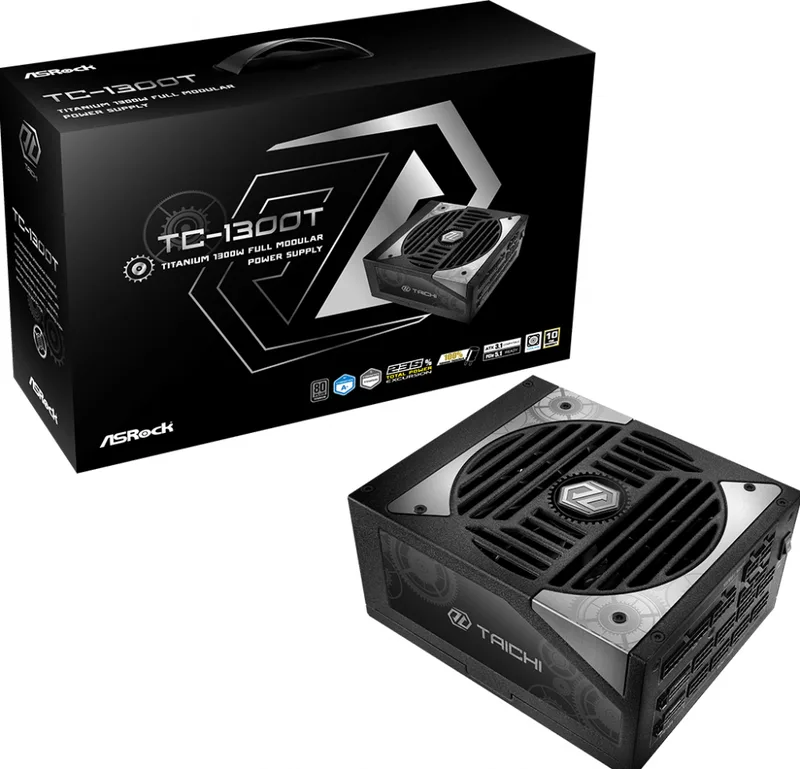 Taichi TC-1300T - Voeding van ASRock – cover