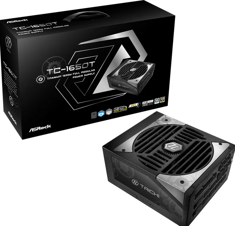 Taichi TC-1650T - Voeding van ASRock – cover