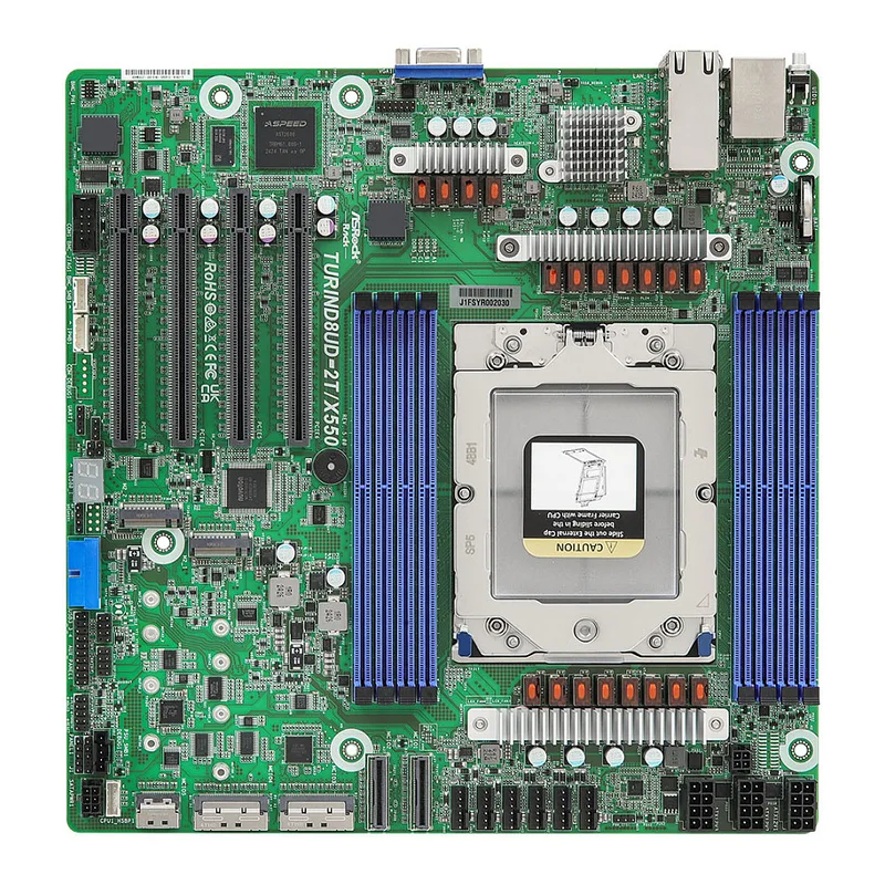 TURIND8UD-2T/X550 motherboard by ASRock – cover
