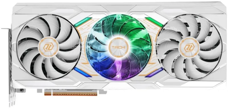 VGA ASRock Radeon RX 9070 XT 16GB Taichi White OC by ASRock, White – cover