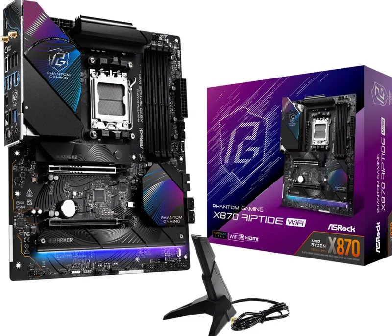 X870 Riptide WiFi - Moederbord van ASRock – cover