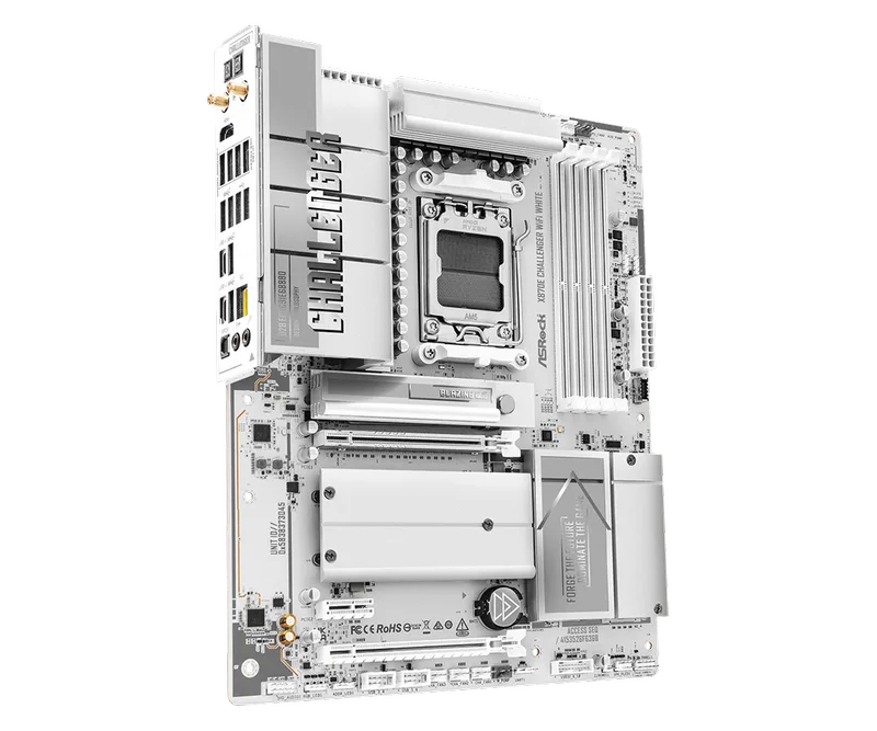 X870E Challenger WiFi White - Moederbord van ASRock – cover