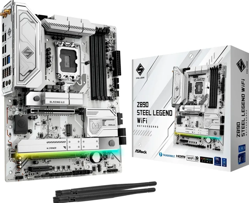Z890 STEEL LEGEND WIFI - Moederbord by ASRock – cover