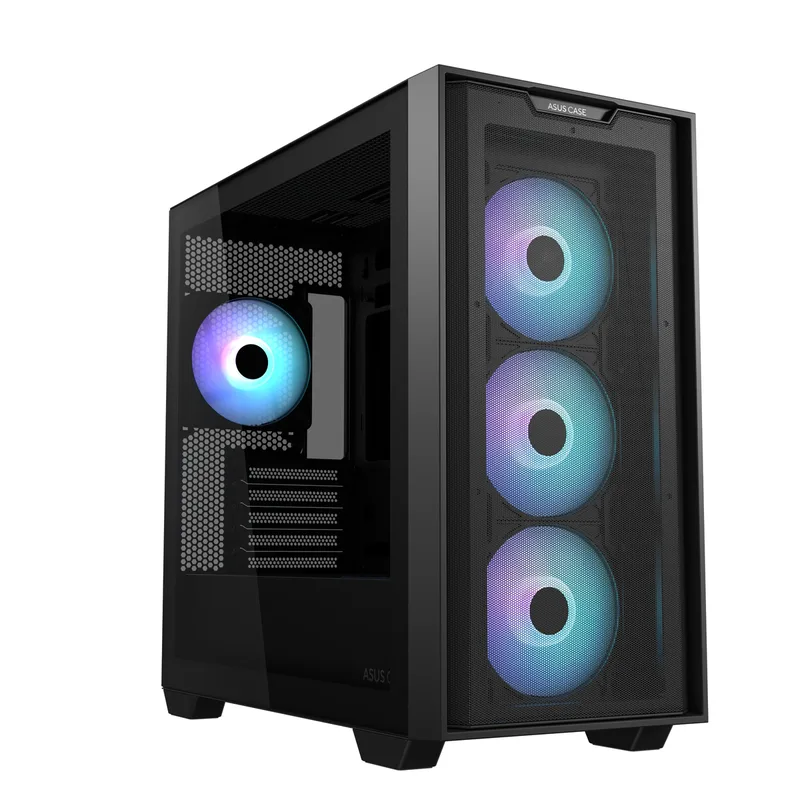 A21 PLUS ARGB Black - Minitowermodel by ASUS – cover