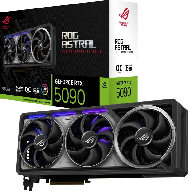 Astral GeForce RTX 5090 32GB GDDR7 OC Edition - Videokaart van ASUS – cover
