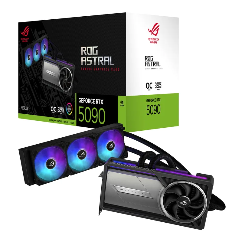 Astral LC GeForce RTX 5090 32GB GDDR7 OC Edition - Videokaart van ASUS – cover