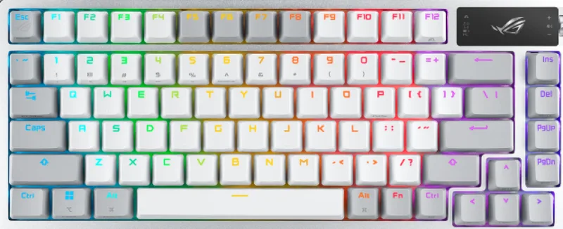 Azoth White - Toetsenbord de ASUS – jaquette