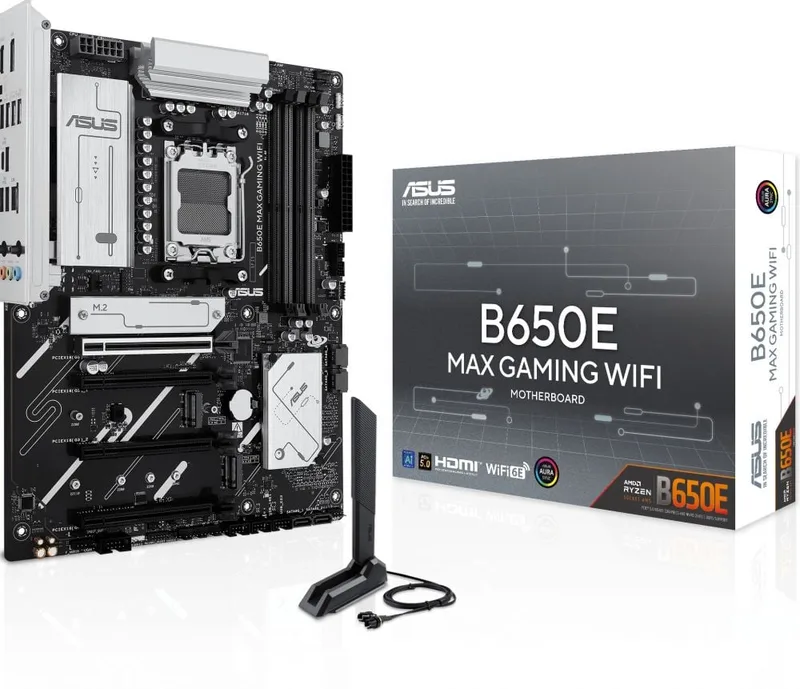 B650E MAX GAMING WIFI - Moederbord by ASUS – cover