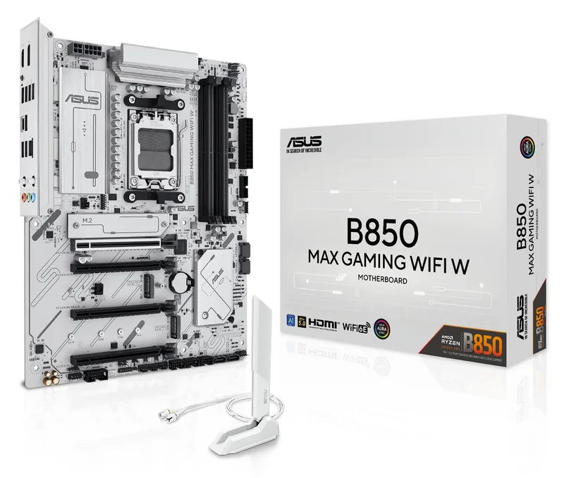 B850 MAX GAMING WIFI W - Moederbord by ASUS – cover