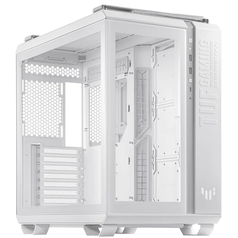 Behuizing TUF Gaming GT502 Case Tempered Glass white Edition by ASUS – cover