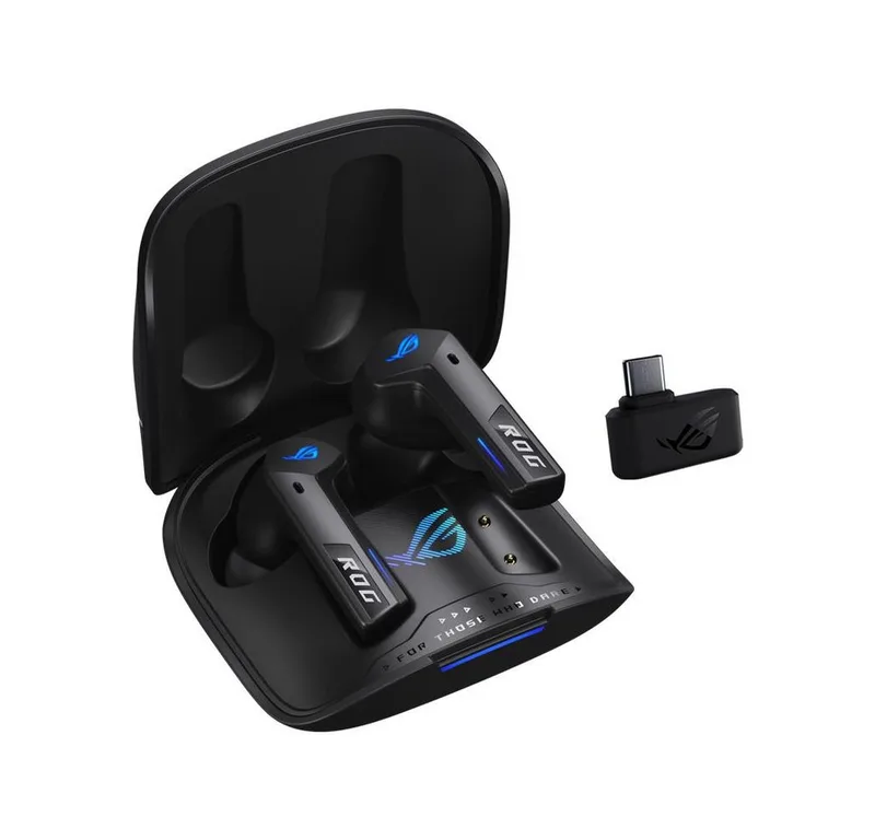 Cetra True Wireless SpeedNova Wireless-Headset (RGB, Kabellose In-Ear Gaming Kopfhörer) by ASUS, Black – cover