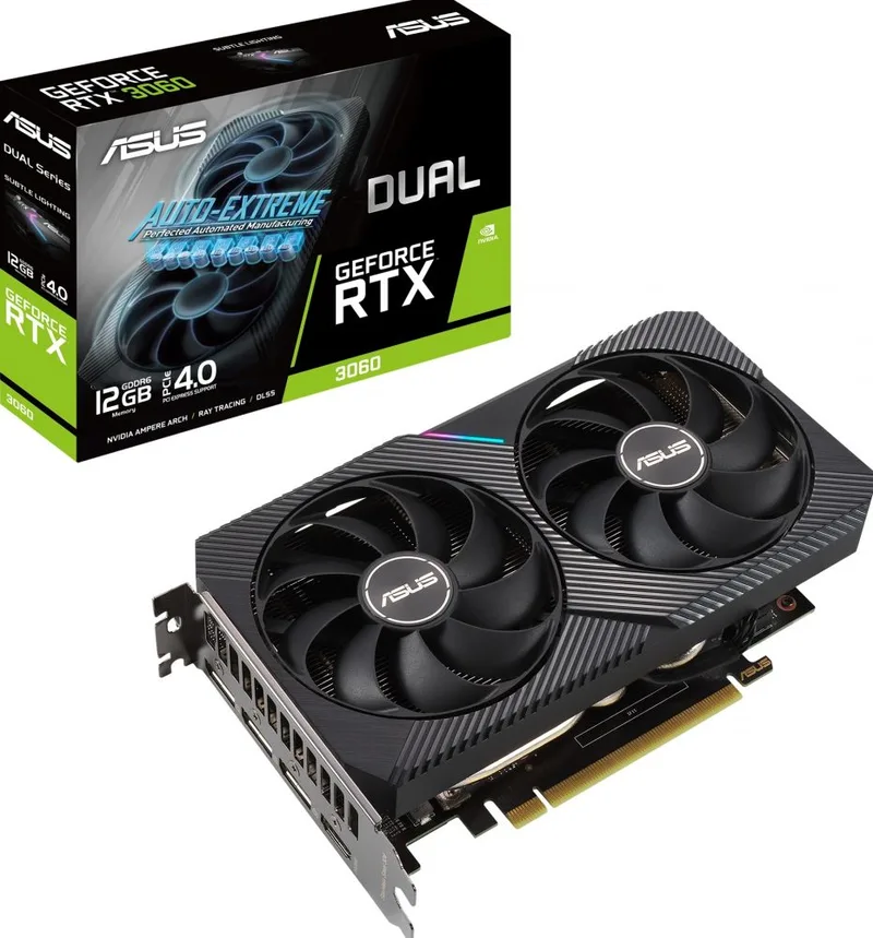 Dual GeForce RTX 3060 V2 - Videokaart by ASUS – cover