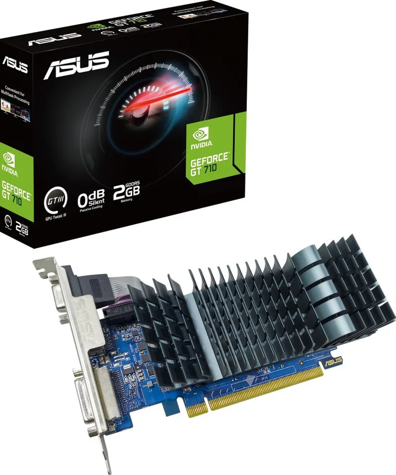 GeForce GT 710 2GB GDDR5 EVO - Videokaart van ASUS – cover