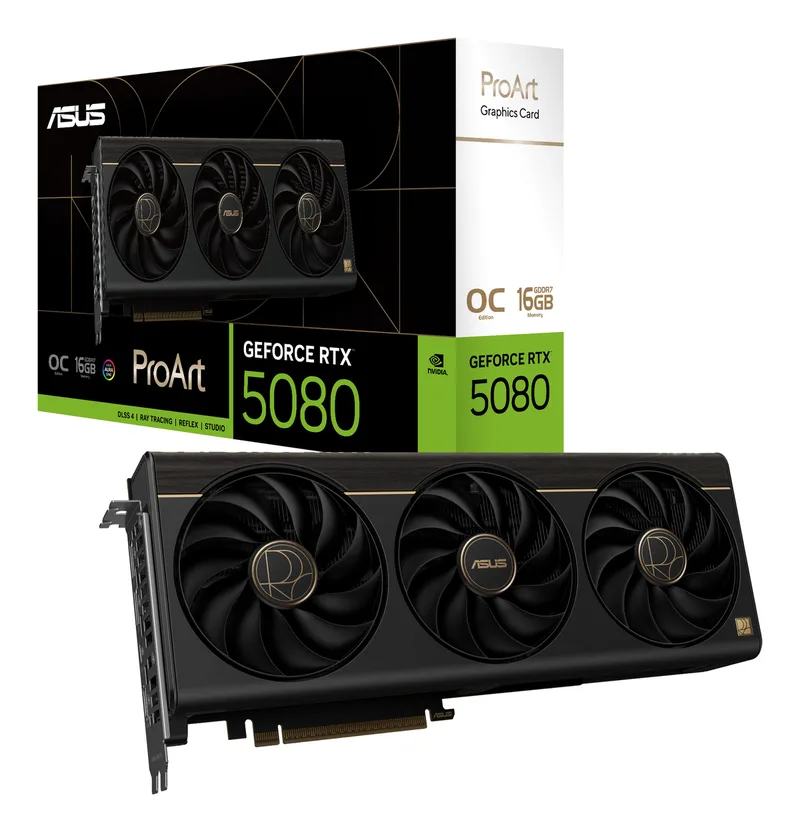 GeForce RTX 5080 ProArt OC 16GB - Videokaart van ASUS – cover
