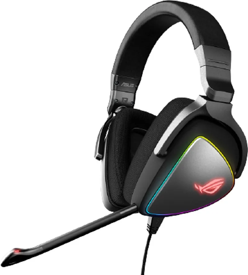 Headphones with Headband Asus ROG Delta van ASUS, Zwart – cover