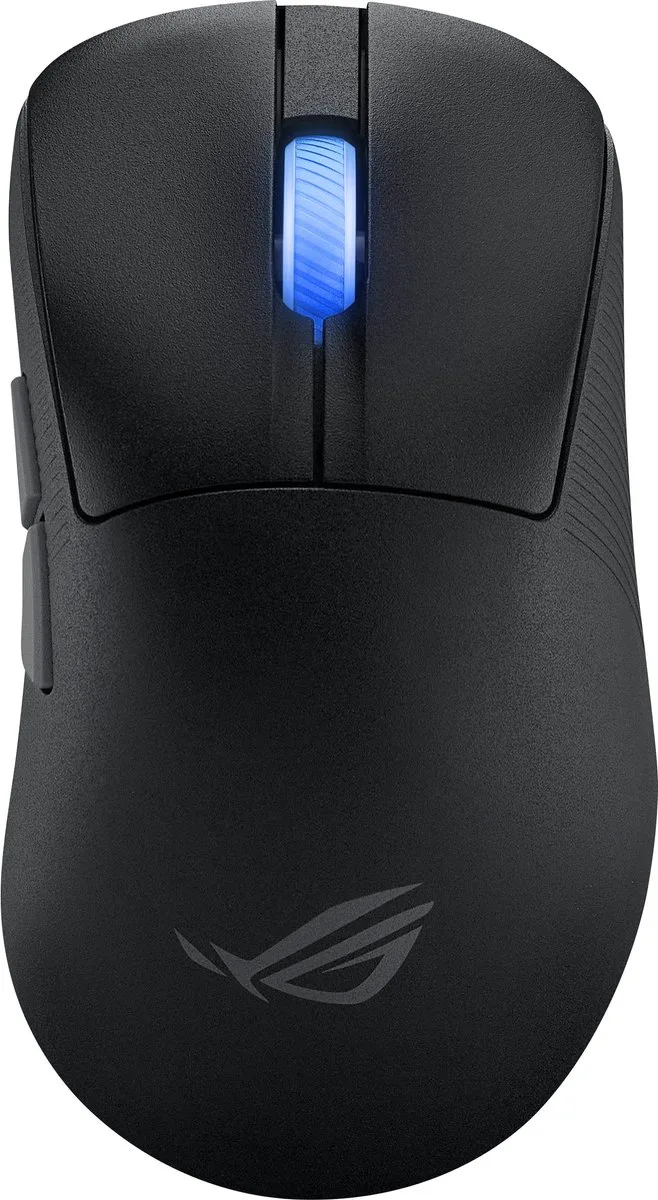 Keris II Ace Wireless AimPoint Black muis Gamen Rechtshandig RF Wireless + Bluetooth + USB Type-A Optisch 42000 DPI by ASUS, Black – cover