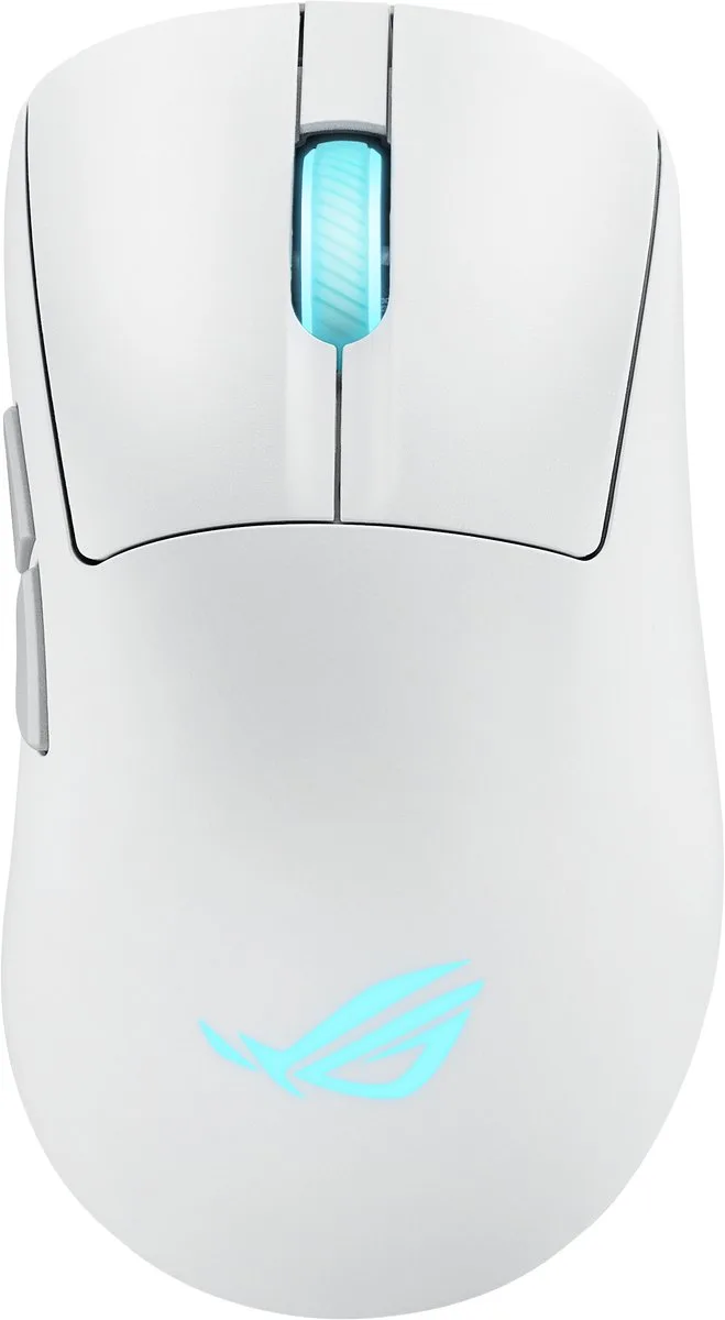 Keris II Origin Gaming muis de ASUS, Blanc – jaquette