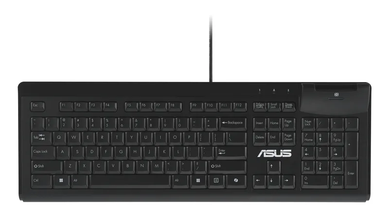 KU100 SmartCard Keyboard /BK/UI/104//SMR by ASUS, US – cover
