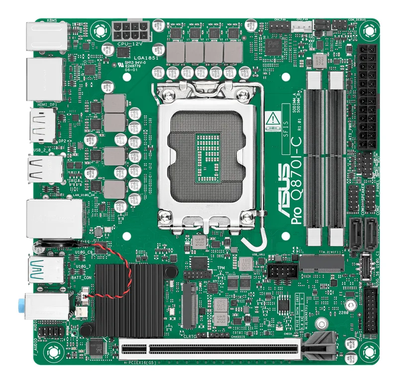 MB ASUS PRO Q870I-C-CSM (AMD,AM5,DDR5,mATX) by ASUS – cover