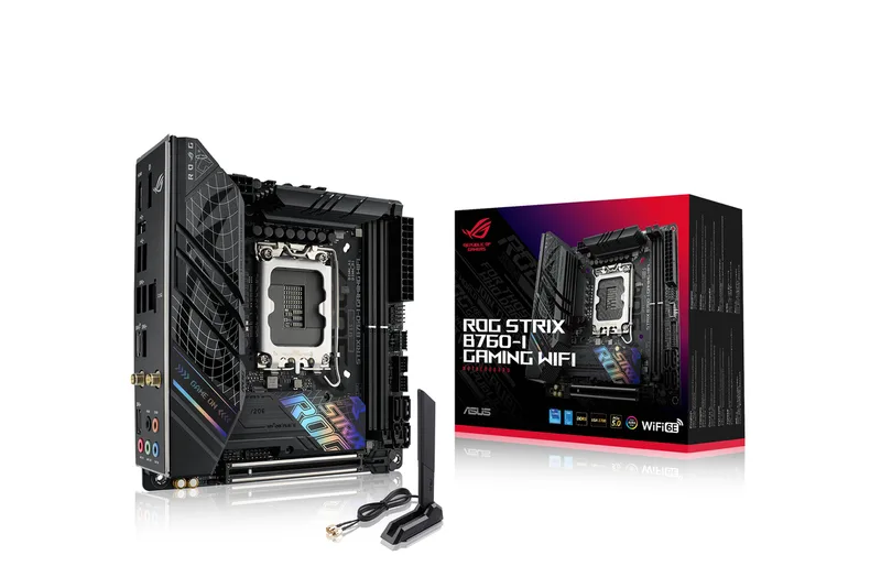 MB ASUS ROG STRIX B760-I GAMING WIFI (Intel,1700,DDR5,mITX) by ASUS – cover