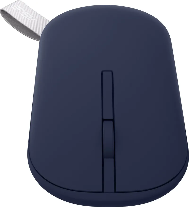 MD100 muis Kantoor Ambidextrous RF-draadloos + Bluetooth Optisch 1600 DPI van ASUS, Blauw – cover