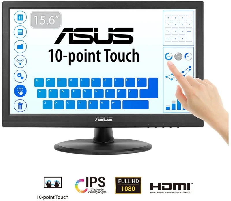 Monitor Asus 90LM09V1-B01170 Full HD 15" by ASUS, Black – cover 1 of 2