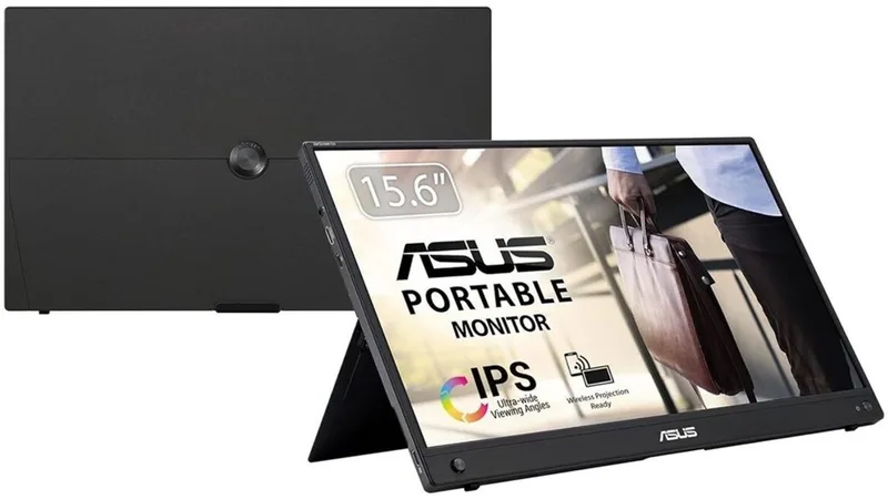 Monitor Asus ZenScreen MB16AWP 15,6" van ASUS, Zwart – cover 1 van 2