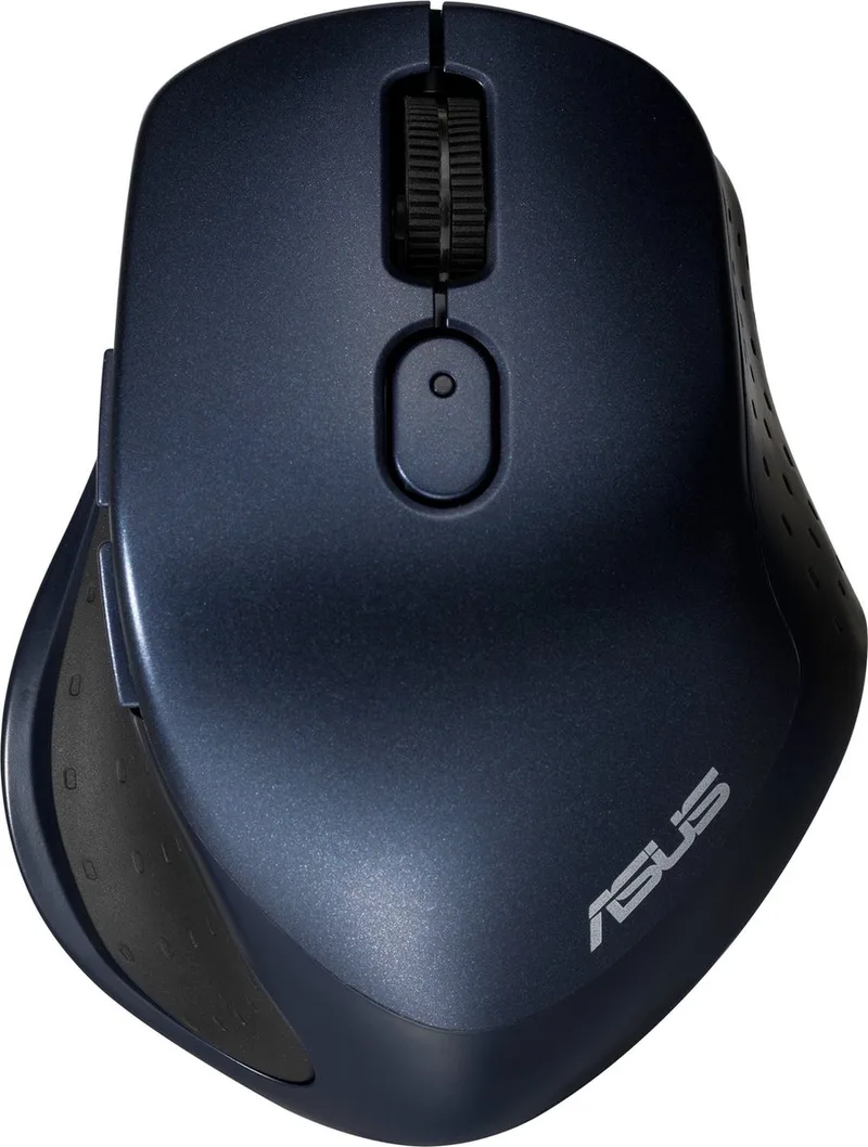 MW203 muis Rechtshandig RF-draadloos + Bluetooth Optisch 2400 DPI by ASUS, Black, Blue – cover