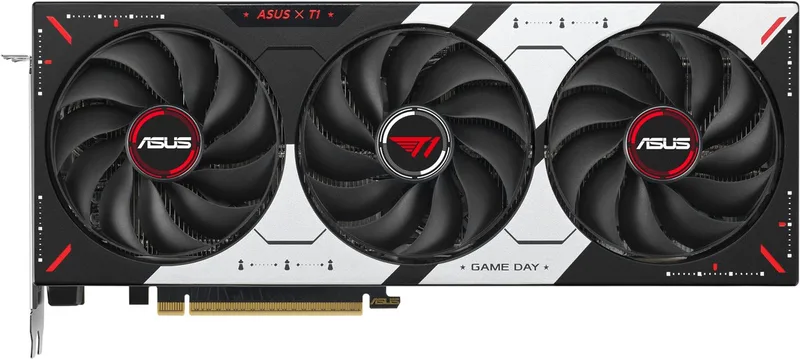 NVIDIA GeForce RTX 5070 T1 OC - Videkaart - 12GB - GDDR7 - PCIe 5.0 - 1x HDMI 2.1b - 3x DisplayPort 2.1a by ASUS, Black – cover