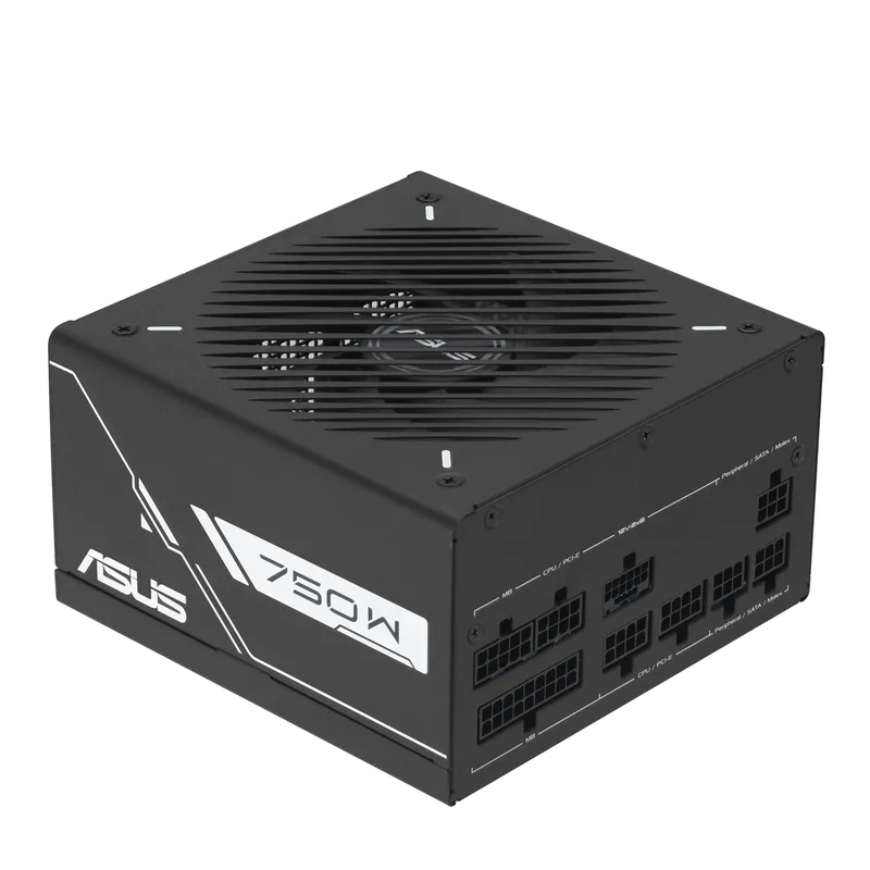 PRIME 750 Gold Black Edition Retail - Voeding de ASUS – jaquette