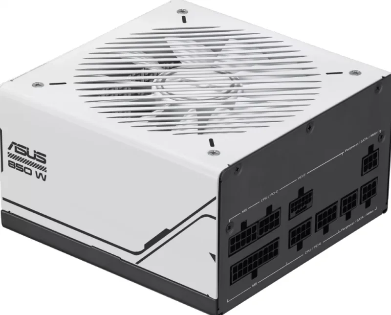 Prime 850W Gold White Edition - Voeding by ASUS – cover