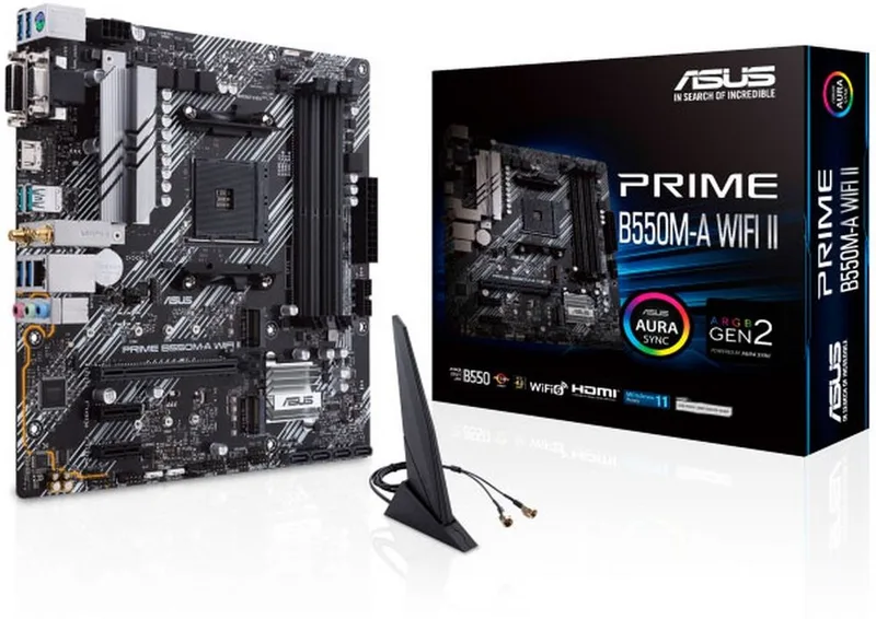PRIME B550M-A WIFI II - Moederbord by ASUS – cover