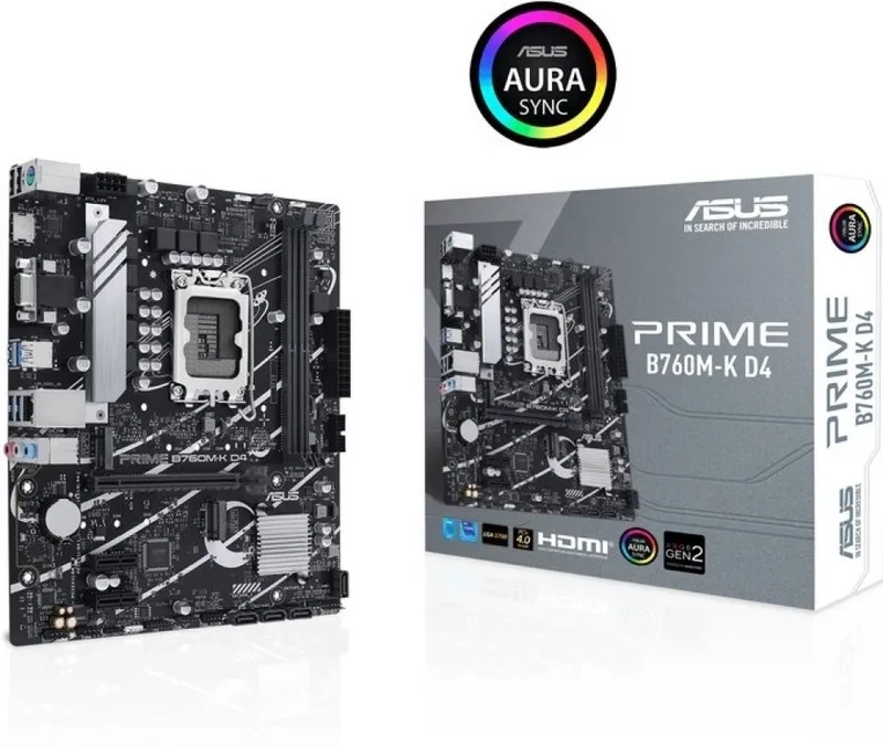 PRIME B760M-K D4 - Moederbord by ASUS – cover