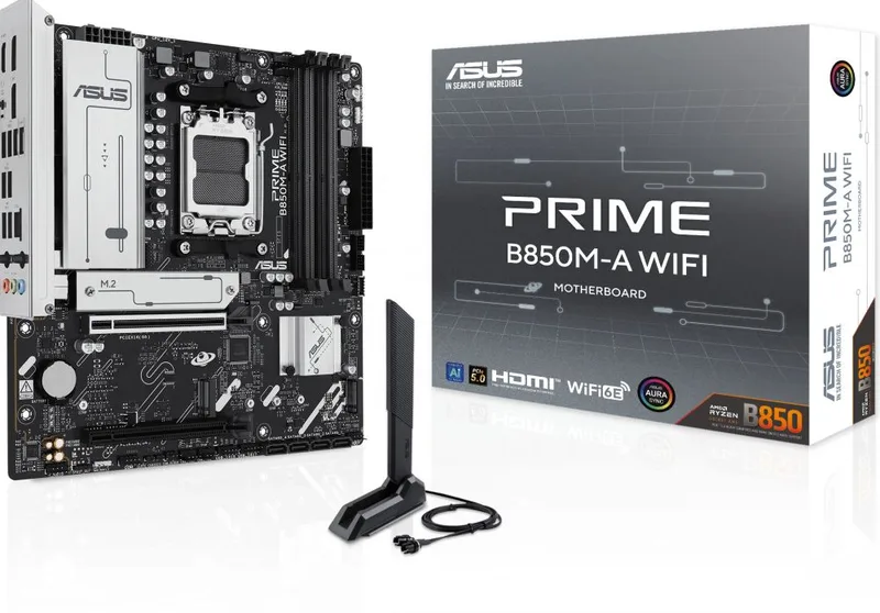 Prime B850M-A WIFI - Moederbord by ASUS – cover