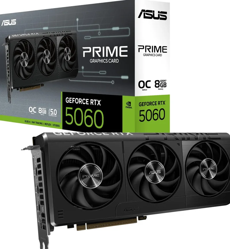 PRIME GeForce RTX 5060 OC Edition - Videokaart by ASUS – cover