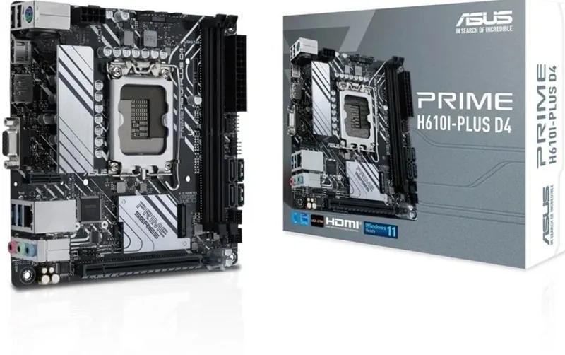 PRIME H610I-PLUS D4-CSM - Moederbord by ASUS – cover