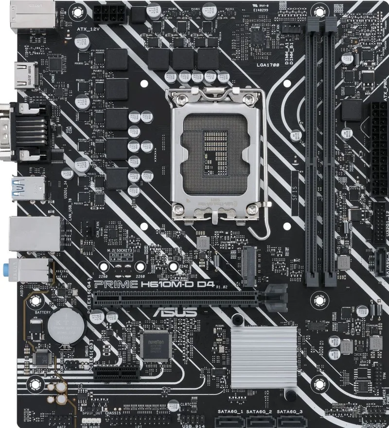 PRIME H610M-D D4 - Moederbord by ASUS – cover
