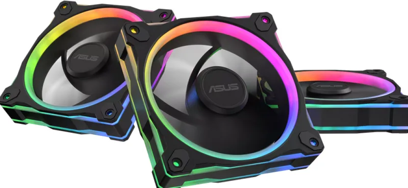 Prime MR120 ARGB REVERSE Triple Pack Black - Ventilator by ASUS – cover