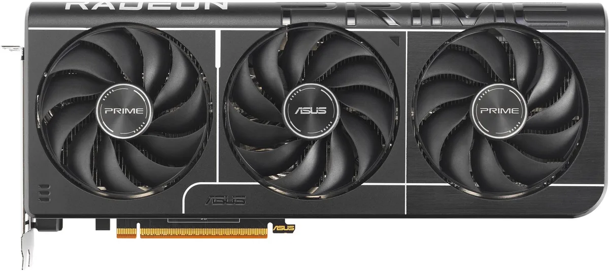 Prime -RX9070GRE-O12G-EVO AMD Radeon RX 9070 GRE 12 GB GDDR6 van ASUS, Zwart – cover