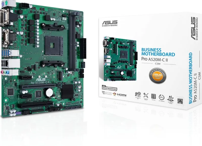 PRO A520M-C II/CSM - Moederbord by ASUS – cover