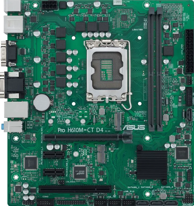 PRO H610M-C D4-CSM - Moederbord by ASUS – cover