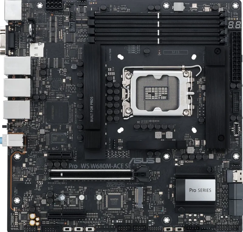 Pro WS W680M-ACE SE - Moederbord de ASUS – jaquette