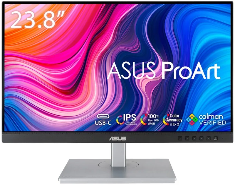 ProArt Display PA247CV - FHD IPS Grafisch Designer Monitor - Calman Gecertificeerd - USB-C 65W - 23.8 Inch by ASUS – cover