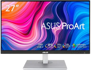 ProArt Display PA278CV - 2K IPS Designer Monitor - Calman Gecertificeerd - USB-C 65W - 27 Inch de ASUS – jaquette 1 sur 2
